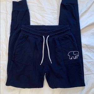 Navy blue ivory ella jogger sweatpants